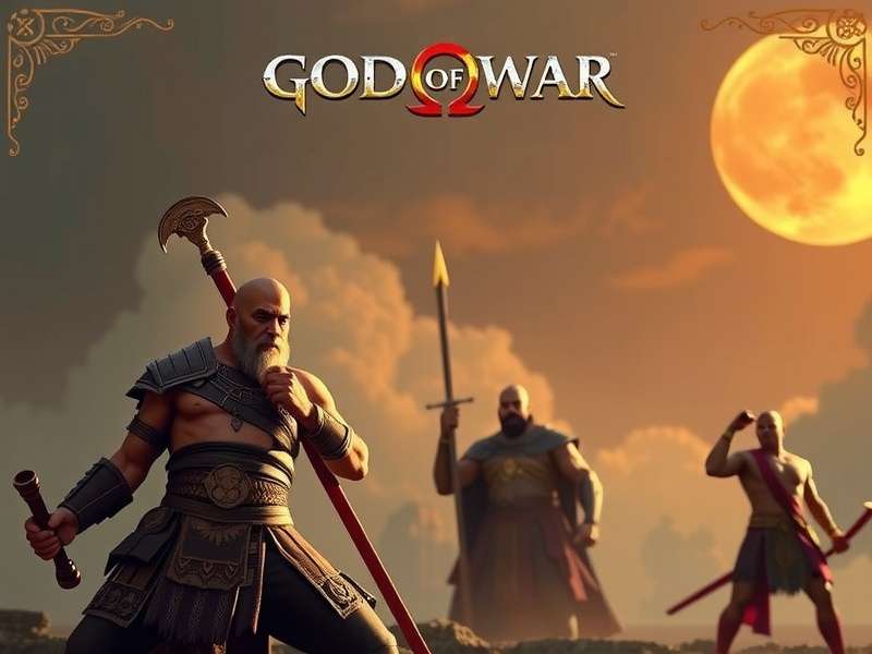 God of War series collage featuring Kratos from different games