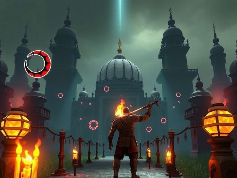 Kratos fighting Hercules in God of War 3