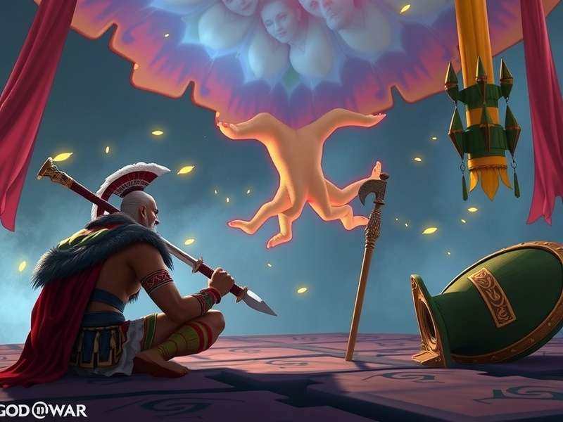 Kratos and Atreus exploring Midgard in God of War Ragnarök, showcasing the vast world that affects gameplay time