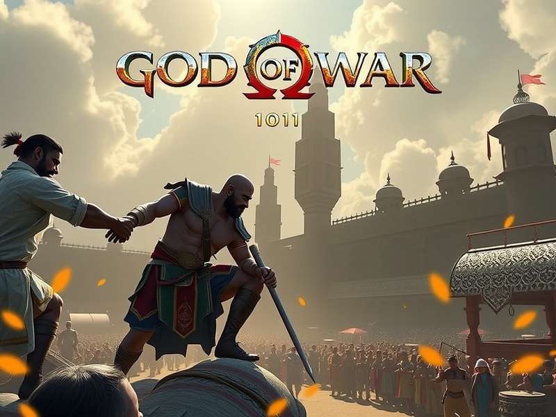 God of War 2018 running on PlayStation 5 with enhanced graphics