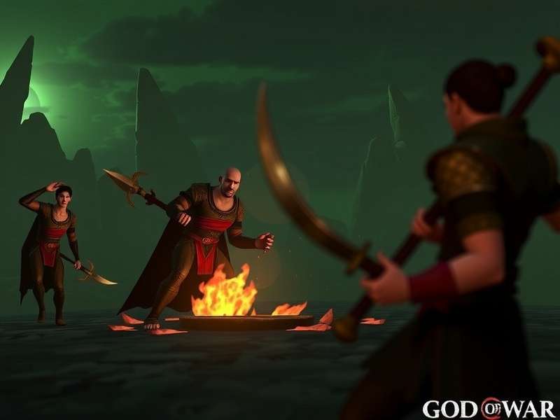 God of War 2018 Game of the Year Awards display with multiple trophies