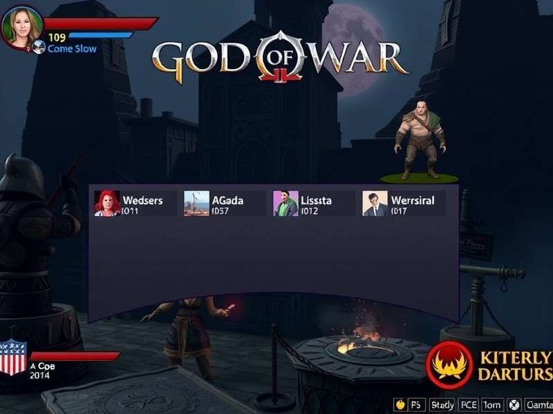 God of War Kratos and Atreus gameplay screenshot