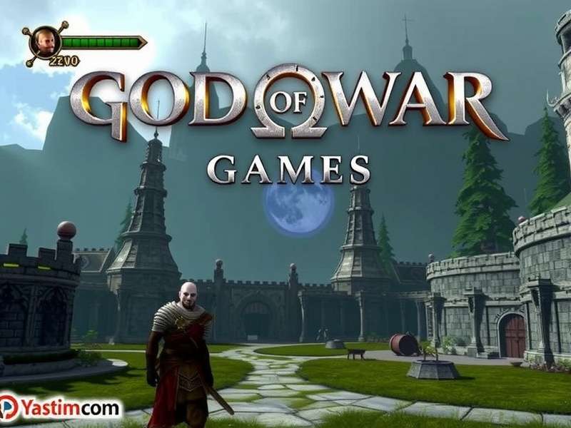 God of War running on PC with ultra graphics settings