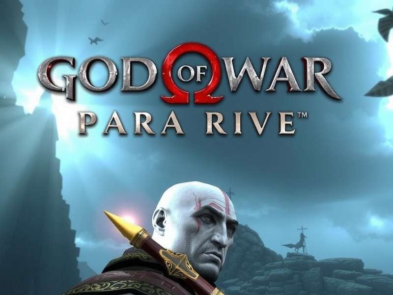 God of War PC gameplay screenshot showing Kratos and Atreus in Midgard