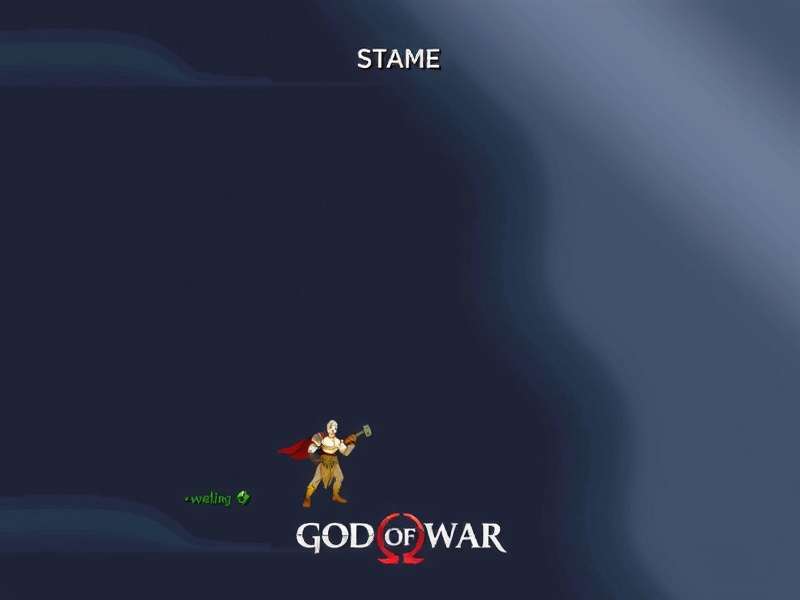 Kratos and Atreus looking at the Norse world