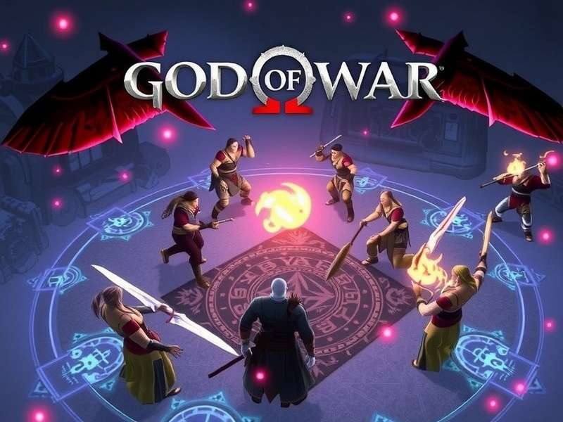 Kratos and Atreus rowing a boat in the Lake of Nine on PS5