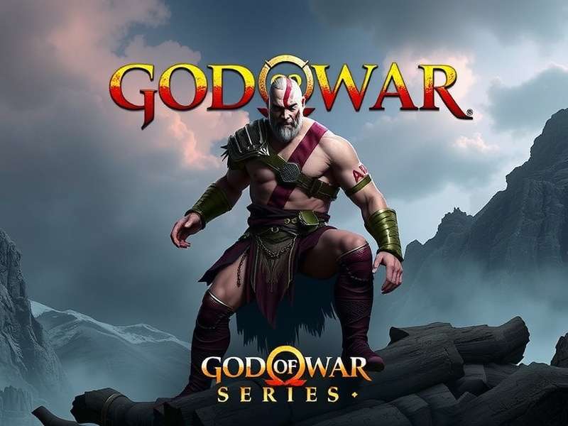 Kratos and Atreus rowing a boat together in the Lake of Nine, Midgard