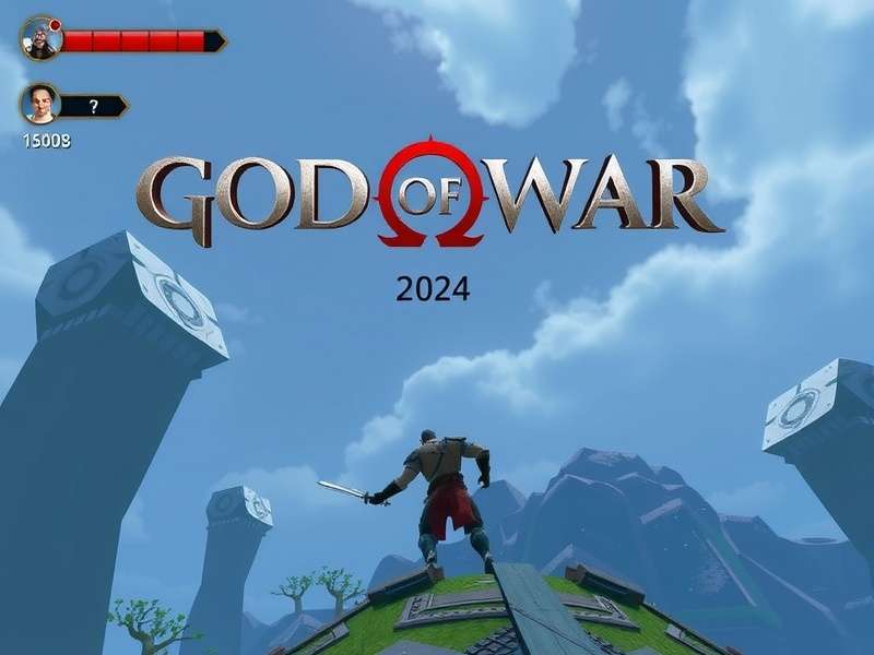 God of War 2024 Awards Showcase with Kratos holding the Leviathan Axe