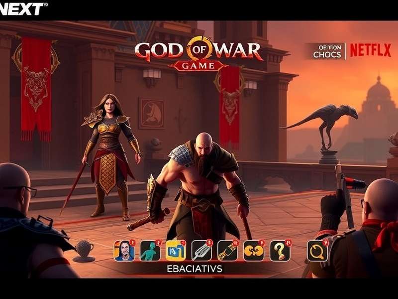 Concept art of Kratos in an Indian mythological setting