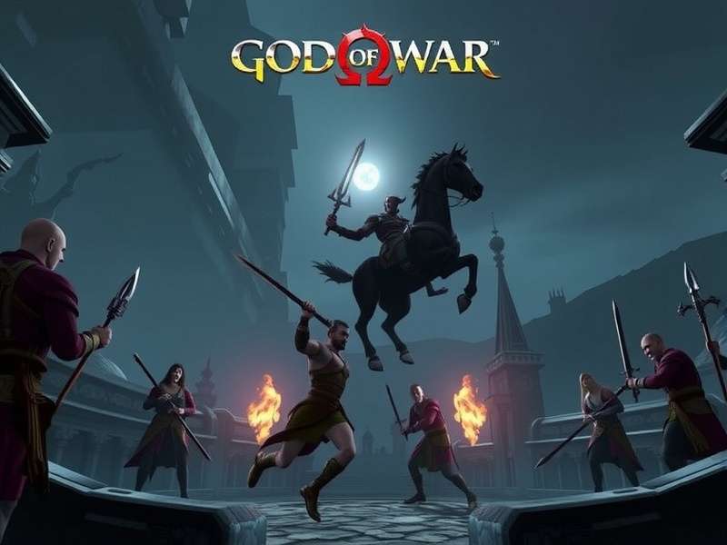 Kratos and Atreus navigating Norse wilderness in God of War gameplay