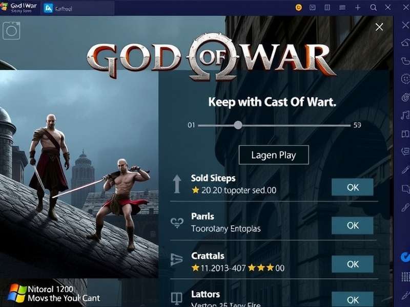 God of War Kratos and Atreus on PC setup