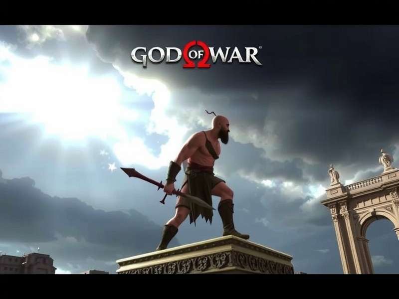 God of War PC combat scene with runic attacks