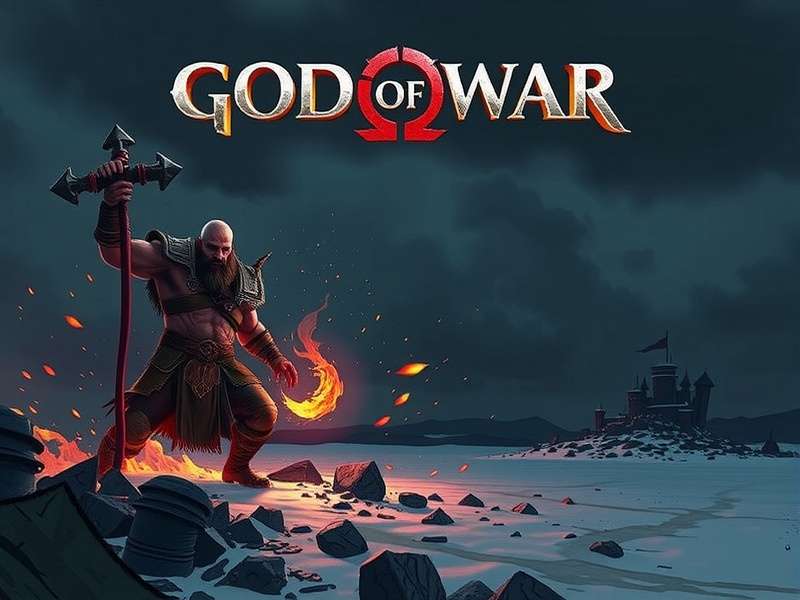 God Of War Game Kratos and Atreus in Midgard