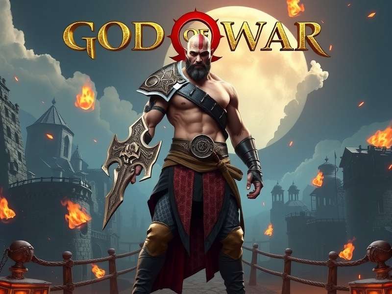 God of War series collage showing Kratos from Greek and Norse eras