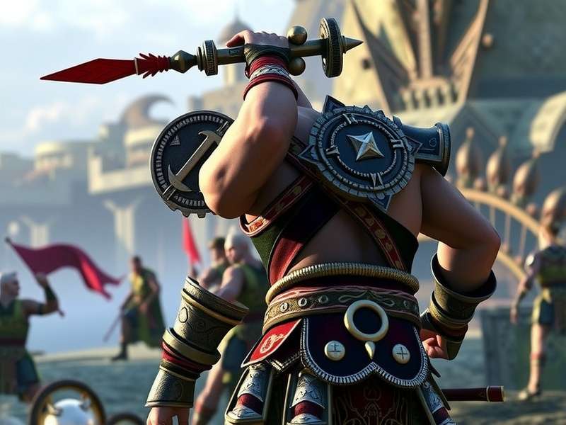 Kratos and Atreus journey through Midgard in God of War 2018