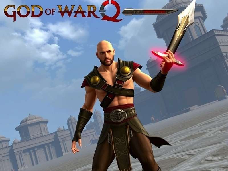 God of War PC games collection featuring Kratos with the Leviathan Axe in a dramatic landscape
