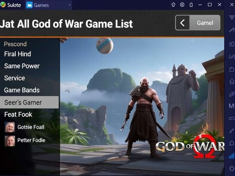God of War series collage featuring Kratos across all eras — Greek and Norse saga