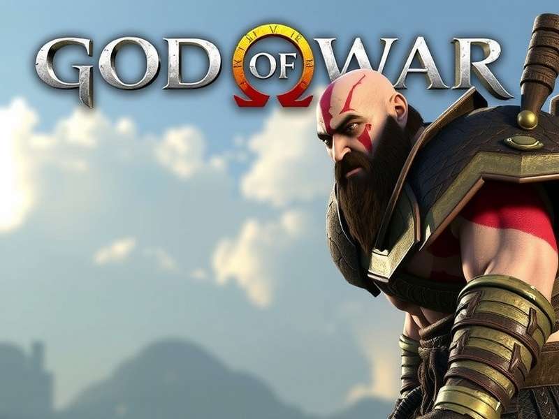 God of War gameplay featuring Kratos with Leviathan Axe and Blades of Chaos in the Norse realms