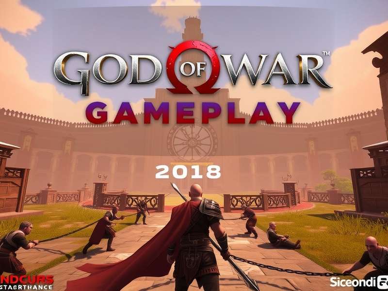 God of War 2018 — Kratos and Atreus standing in the snowy Midgard wilderness with the Leviathan Axe