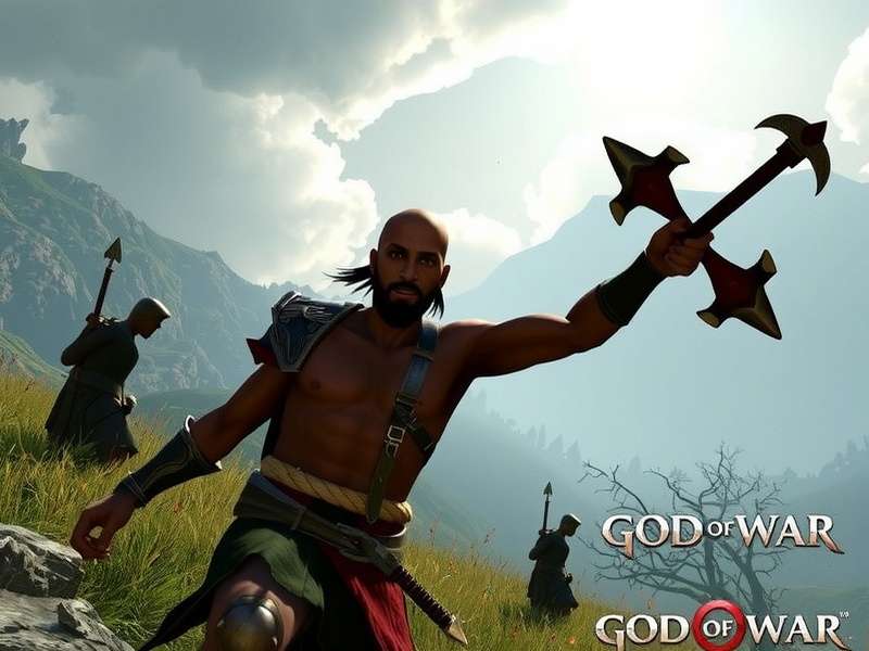 God of War Gameplay Coryxkenshin - Kratos and Atreus in Midgard