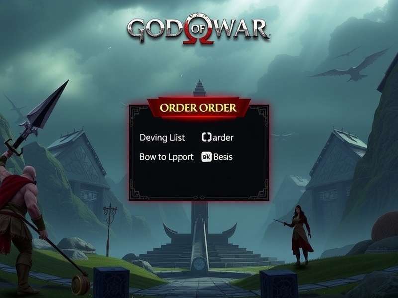 God of War Gameplay Order - Complete chronological and strategic guide for Kratos saga