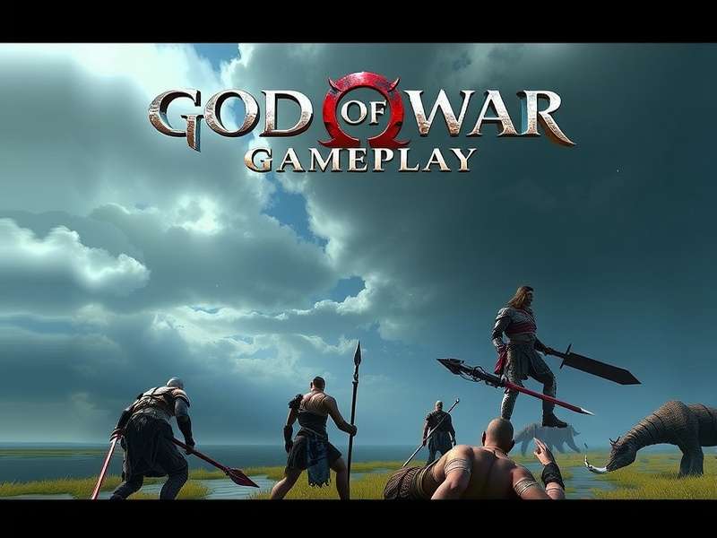 God of War Gameplay PC — Kratos in action with Leviathan Axe on Ultra settings